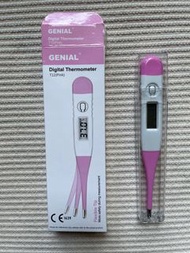 GENIAL Digital Thermometer (Pink) 電子探熱針/溫度計（粉紅色）