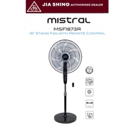 Mistral 18” Stand Fan with Remote Control MSF1873R