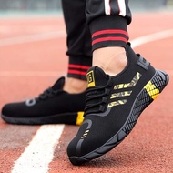 MEIXU Fashion Sneakers Sports Shoes Safety Shoes Safety Boots Men Safety Shoes Braided wear-resistan