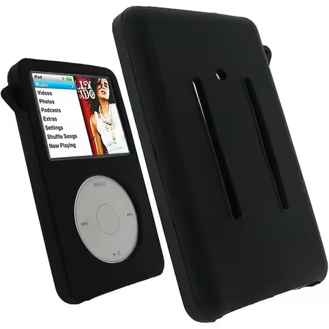 Soft Silicone Cover Case for Apple iPod Classic 6th 7th 80GB 120GB Thin 160GB iPod Video 5th 30GB(10