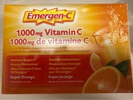 加拿大Emergen-C Super Orange 1000mg Vitamin C