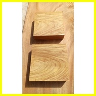 ♞,♘,♙Narra Solid Wood/Natural Narra Planks(1.5"x6"x6")