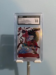 日版 CGC 10 海賊王 Monkey D. Luffy 閃卡 ST01-012