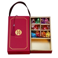 KY@🎯Lindt （lindt） Chocolate Wedding Candies Finished Product Chinese Style Xi Character Tassel Portable Box Can Hold Cig