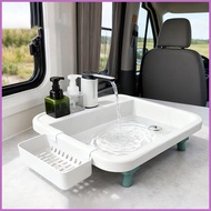 Camping Sink Station Easy-Install Wide-Mouth Portable Sink Hand Wash Station for Yard BBQ Garden Par