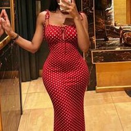 Women Floral Print Bodycon Sexy Romantic 1940s Vintage Elegant Party Night Out Date Night Vacation F