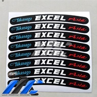 JDM Project- RIM STICKERS - TAKASAGO EXCEL ASIA
