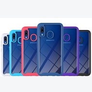 For Samsung Galaxy A50 A50S A30 A30S A20 Full Body Clear Transparent Bumper Shockproof Hybrid Armor Phone Cover Case