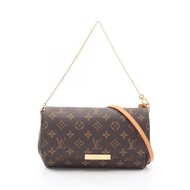 【二手】LOUIS VUITTONFavorite MM 手提包 M40718 PVC 塗層帆布皮革 Favorite MM 女士二手 A