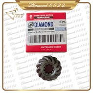 GIGI JANTUNG GEAR PINION 15PK 63V-45551-00 SPAREPART MESIN TEMPEL OUTBOARD
