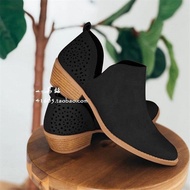 GPT Plus Size Women's Summer Leather Work Boots - Comfortable & Breathable Outdoor Style