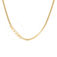 SK Jewellery 10K Yellow Gold Box Chain