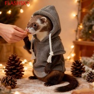 FLASHSKY Ferret Hoodie, Elastic Thick Fleece Ferret Pullover, Lizard Jacket Stylish Drawstring Cozy 