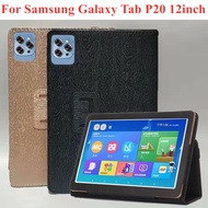 For Samsung Galaxy Tab P20 12inch Tablet PC 10.1inch Lighter Thinner PU Leather Case Flip Stand Cover P20