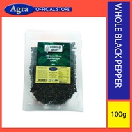 Agra Halal Malaysian Black Pepper Berries/ Biji Lada Hitam (100g)
