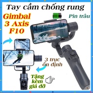Stabilizer DualPower Tech 3-Axis Gimbal F10 Pro Hanrui VN 9cm 440g Astra Chic