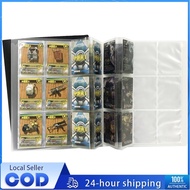 9 card slots Pokemon Card Book Anime Game Binder Card Holder Cartoon Pattern photo Collection Book
