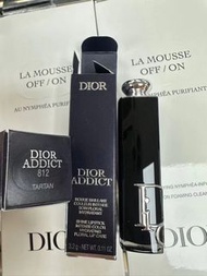 Dior 迪奥漆光黑管口红 迪奥魅惑浮雕口红812#976#758#