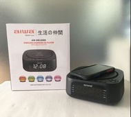 Aiwa AW-8819BB CD player w/FM & Wireless charger  (歡迎消費券）