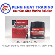 MERCURY 35-8M0123025 Oil Filter 175HP-300HP