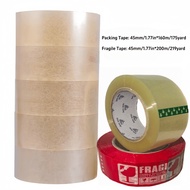 1roll Strong Packing Tape,Shipping Tape,Packing Tape Rolls,Clear Packing Tape,Fragile Packaging Tape