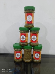 aneka sambel pedas 170gr baby cumi/sambel bawang/sambel teri medan/sambel ijo