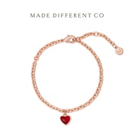 [Made Different Co] Rose Gold Emmi Love Bracelet