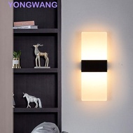 YONGWANG Wall Light Acrylic Led Stairway Decor For Bedding Room Indoor Lighting Balcony Aisle Lighti