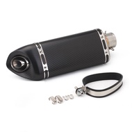 Motorcycle Exhaust Muffler Ak Carbon Fiber Exhaust Muffler Pipe