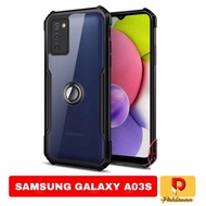 CASE SAMSUNG GALAXY A03S Shockproof Tpu Transparent Ring Ring