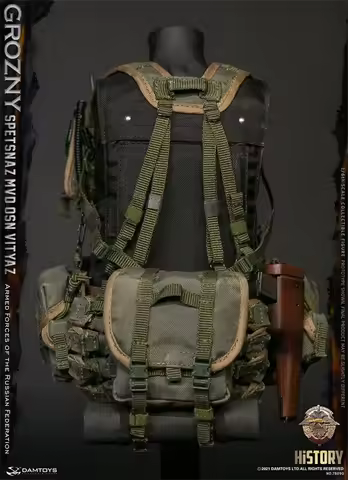 1/6 DAMTOYS DAM 78090 the Russian Toys Model Soldierl Hang Chest Bags Vest Waterproof Model DIY