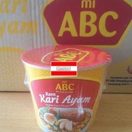 Mie Instant Cup Abc Kari Ayam 12 X 60Gr ( 1 Dus )