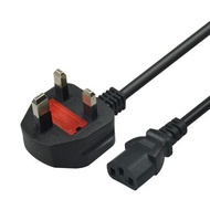 AC Power Cable with Fused UK 3 Pin Plug 5M (13A, 250V)