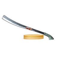 Pisau/Golok Panjang Penebas Semak Asli Super Tajam