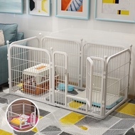 Dog Playpen 2 Rabbit Cage Pet / Dog Large Playpen Combination Pet Fence / yangzhenxin3.sg