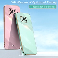 Xiaomi Mi POCO X3 GT X3NFC X3Pro F3 M3 10T 10TPro 11T 11TPro Electroplating Straight Edge Mobile Pho