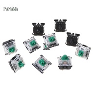 N 10pcs Green Switch for Keyswitch Mechanical Keyboard MX Switches 80g