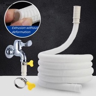 FAVOR Washing|Tube, White Plastic Air Conditioner Drain Hose, Thickened 1-5M Drainpipe