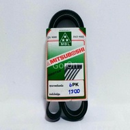 MITSUBOSHI สายพาน หน้าเครื่อง อัลติส ALTIS 2008-2012 (6PK1700) ก่อนดูโอ