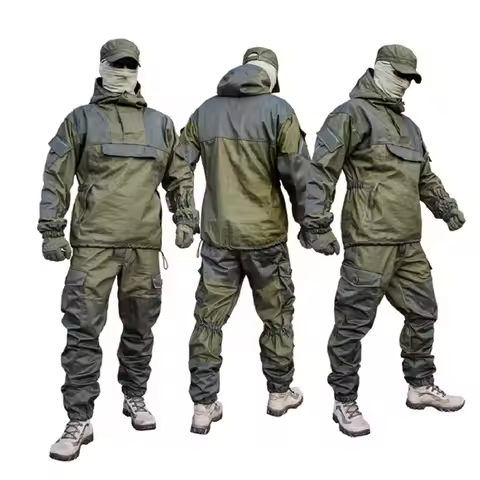 GORKA 4 Tactical Camou Mountain Uniform Set Working Clothing Outdoor Airsoft Paintball CS Gear Train