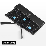 BOW Foldable Keyboard Wireless Bluetooth Folding Keyboard With Stand Rechargeable Mini Keyboard For