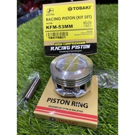 Tobaki Racing Piston Kit Set Ex5/Dream/Ex5 Class-1 53/54/55/56Tobaki piston dome /Piston Buat siap /