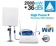 Router+USB Wifi Adapter ตัวรับสัญญาณ wifi ระยะไกล รับและแชร์ Wifi ต่อ รับสัญญาณระยะไกล Wireless High Power Melon N658+N4000