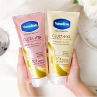 LOTION VIRAL TIKTOK READY STOCK VASELINE GLUTA HYA SERUM LOTION 330ML