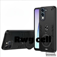 VIVO Y04S Y04 Hard Case Casing Ring Armor Robot Case Kickstand Hybrind Phone Case
