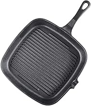 Cast Iron Steak Skillet Grill Pan Nonstick Steak Frying Pan Home Garden Wok Pan Induction cooker For Gas Stoves and vision