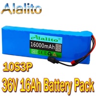 10S3P 36V16ah Battery Pack 18650 Lithium-Ion Battery 500W for High Power Motorcycle Pedals