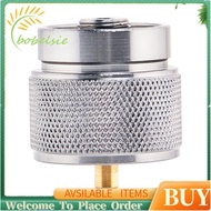 Camping Stove Adapter 1LB Propane Small Tank Input and a Lindal Valve EN417 Output Outdoor Cylinder 
