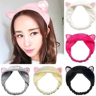 Korean Cat Hair Band / Cute Bandana / Washing Face Headband / Head Band