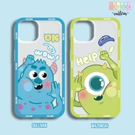 [SOFTCASE] Monster INC Sullivan Wazowski Case Transparent Oppo a54 a74 4g/ a95 a74 5g a53 2020/a33 2020 a55 4g a16 a15 a76 a16k a57 2020 a5s f9 a71 a83 a31 2020 a9 2020 a3s a1k a53 7z 8z A92 A57 2022 A77S A53 A55 A52 A95 A33 F9